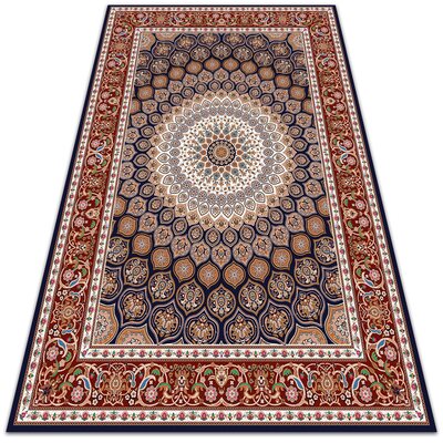 Modny dywan winylowy Geometryczna mandala