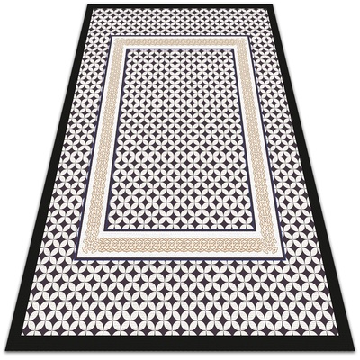 Modny dywan winylowy Geometryczny warkocz