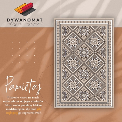 Dywan winylowy do domu Arabska geometria