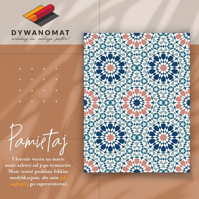 Modny dywan winylowy Marokańska geometria