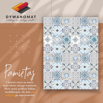 Dywan winylowy do domu Hiszpańskie kafle
